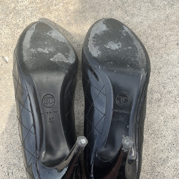 CHANEL patent leather pumps - Picture 5 of 5